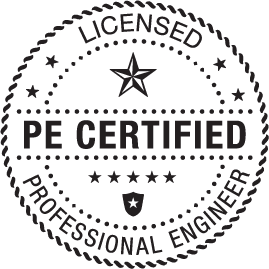 Certification Icon - Professional Engineer Certified Certification Icon - Professional Engineer Certified
